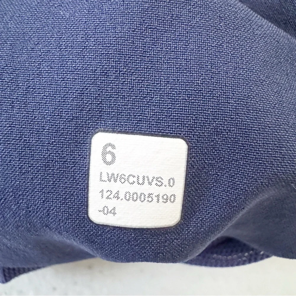 Lululemon Beyond The Studio High Rise Crop Pant Blue 6